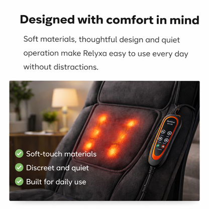 Relyxa™ – Effortless Everyday Comfort for Long Sitting Hours