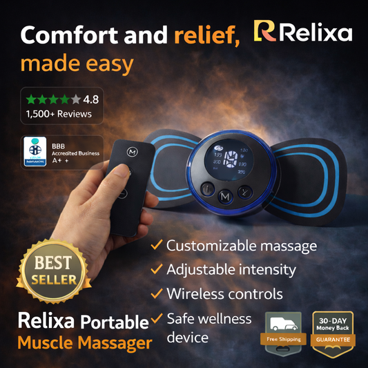 Relixa™ – Portable Muscle Massager